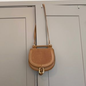 Sancia brown boho crossbody bag